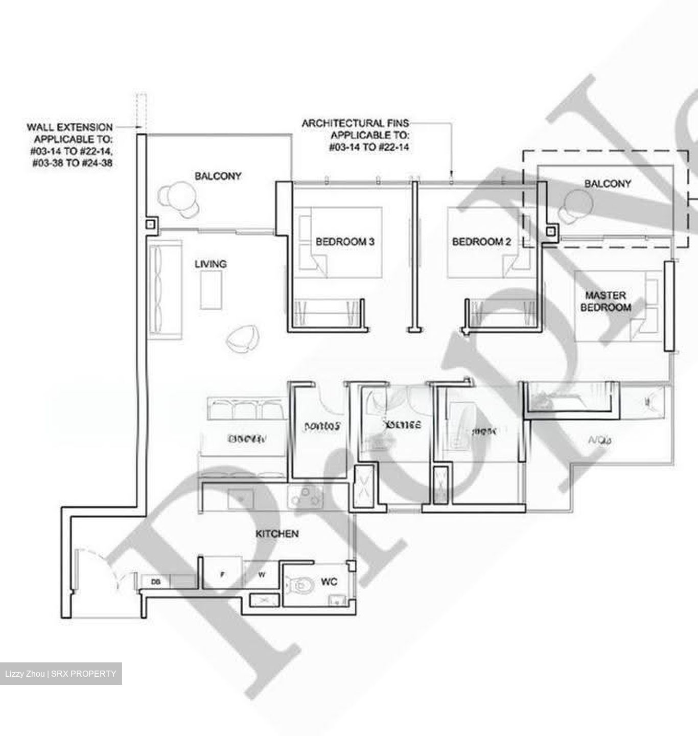 High Park Residences (D28), Apartment #614610351